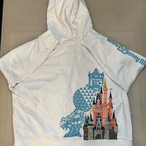 Disney Zip Up hoodie white